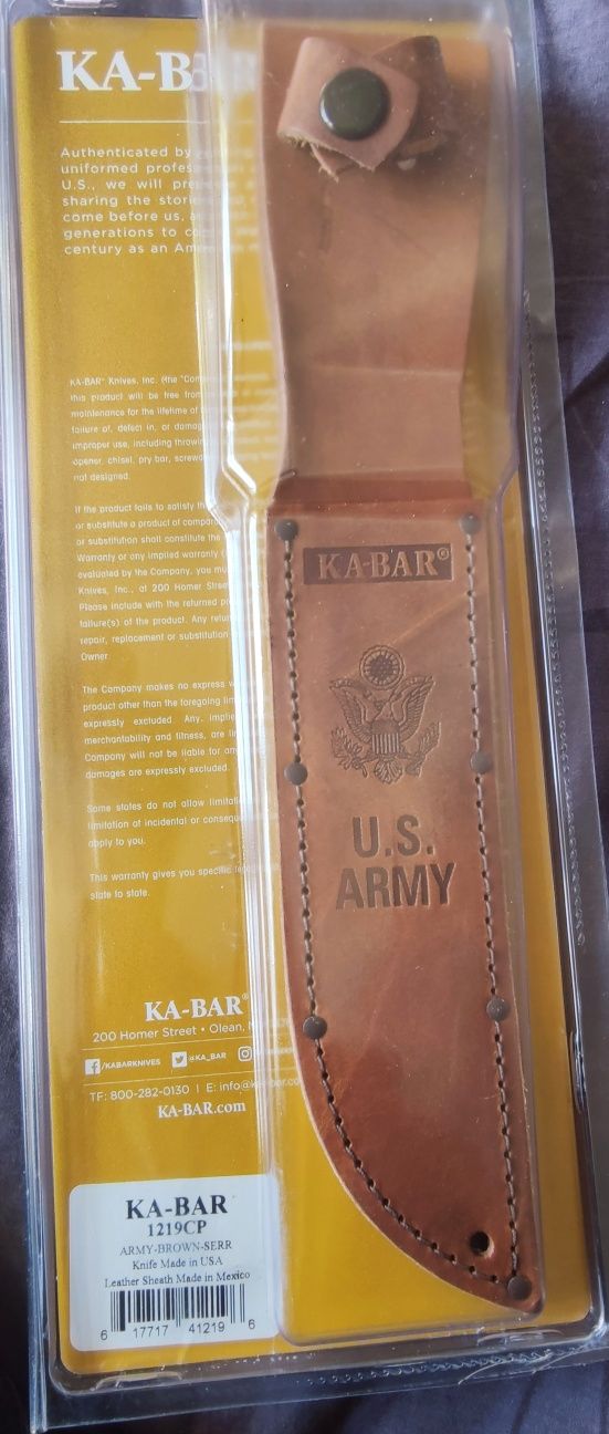 KA-BAR KNIFE  КА БАР боен нож от Американския PX