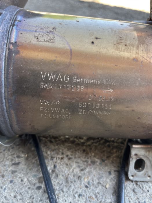 Filtru de particule / DPF / Catalizator VW Seat Skoda Audi
