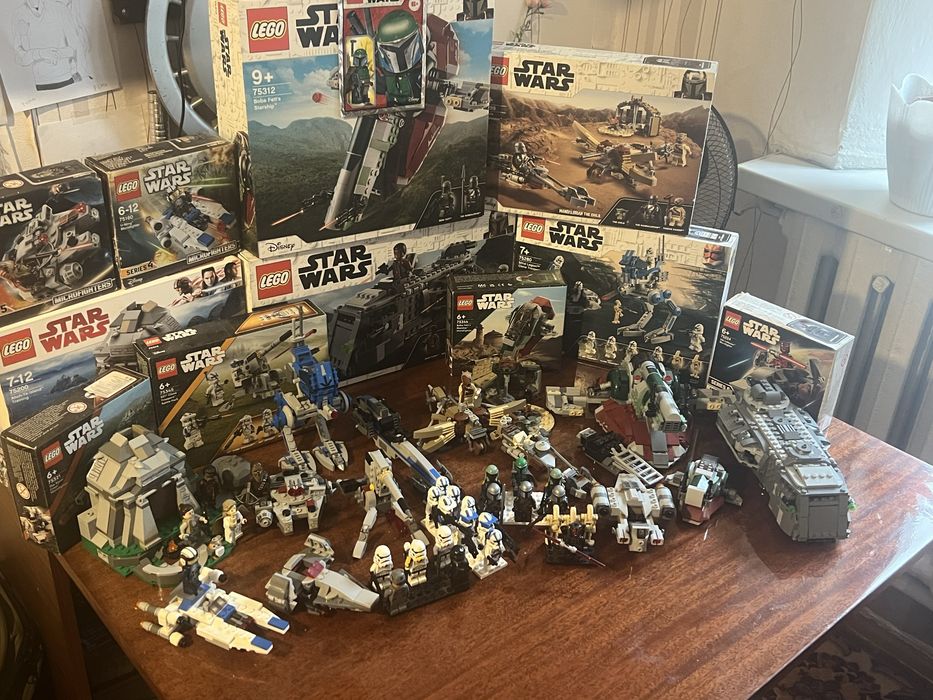 Очень СРОЧНО LEGO Star Wars все вместе!
