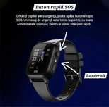 Smartwatch copii. SIM 4G localizare copii.