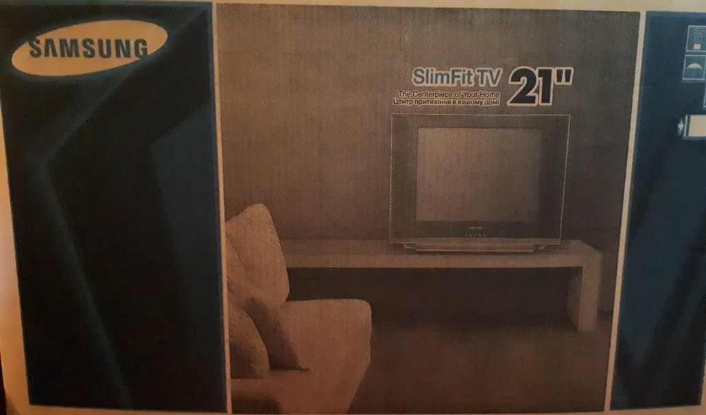 Продам телевизор Samsung Slim Fit 21"