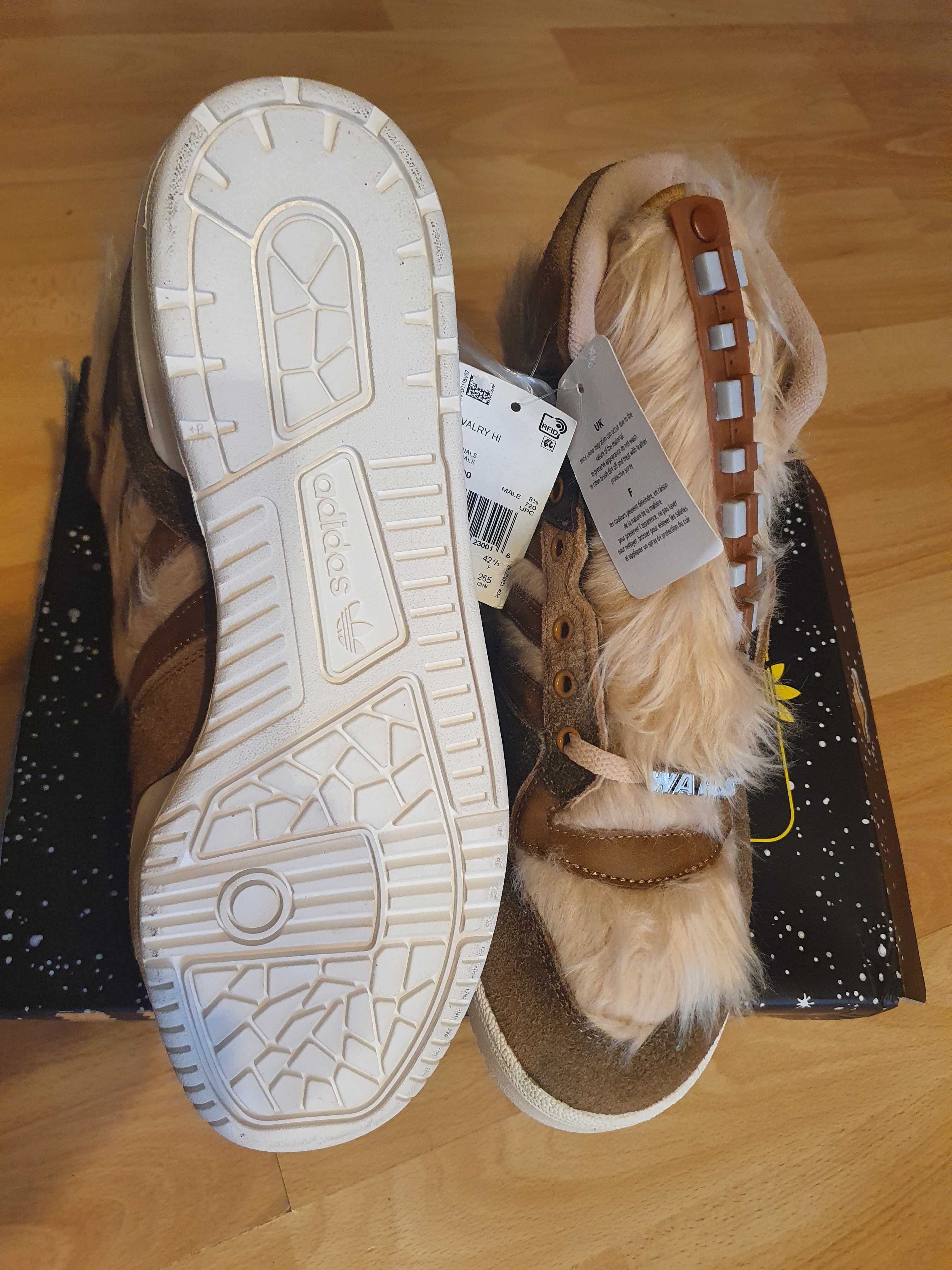 Chewbacca’s adidas Rivalry Hi Fur And Belt masura 43