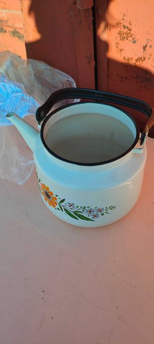 Чайник эмалированный