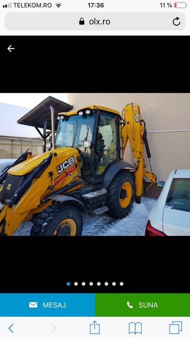 Buldoexcavator de inchiariat