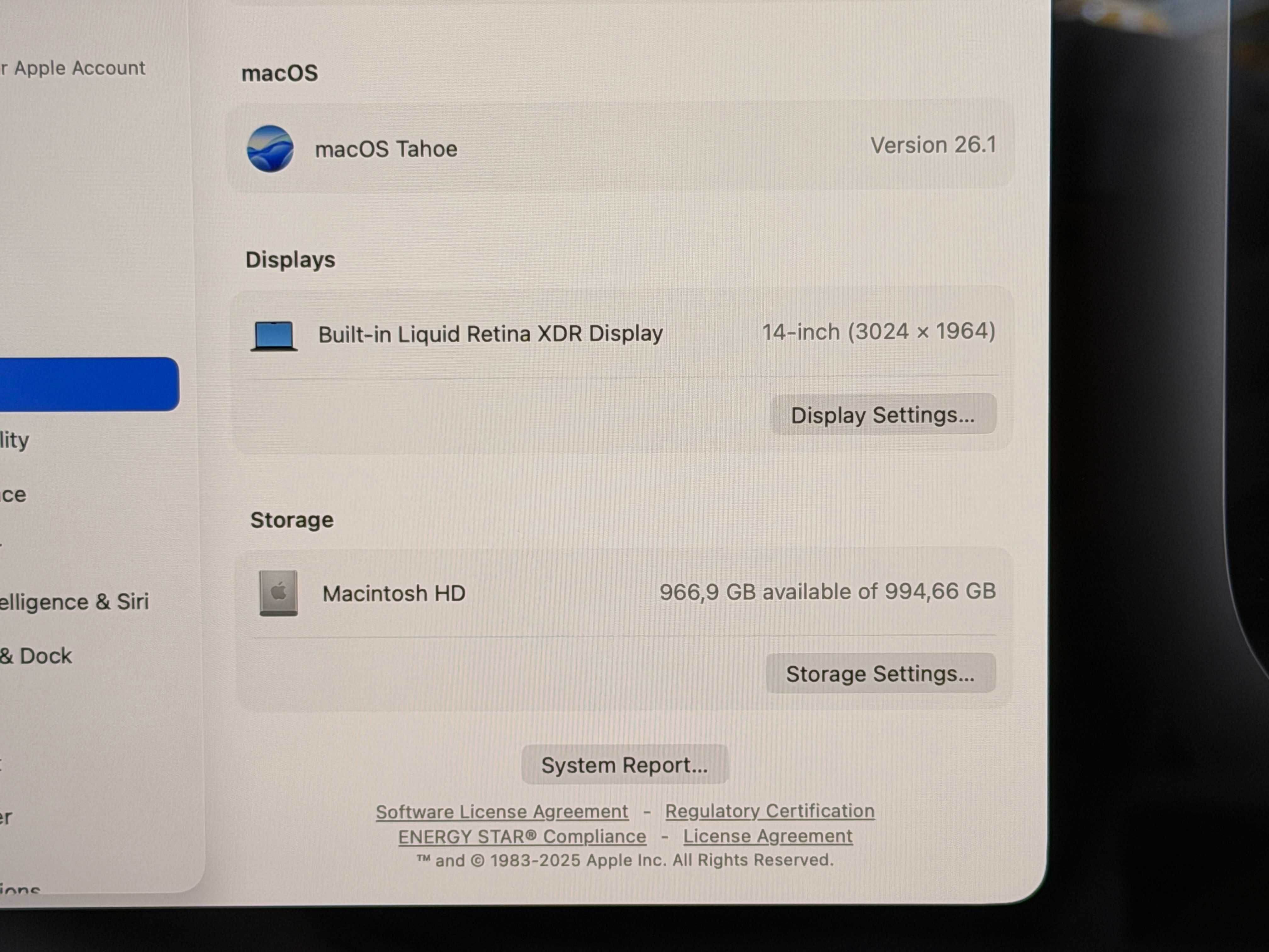 MacBook Pro 14`M4 Pro/14 CPU/20 GPU/24GB RAM/1000GB SSD/Гаранция/Батерия 100%/Space Black — миниатюра 6