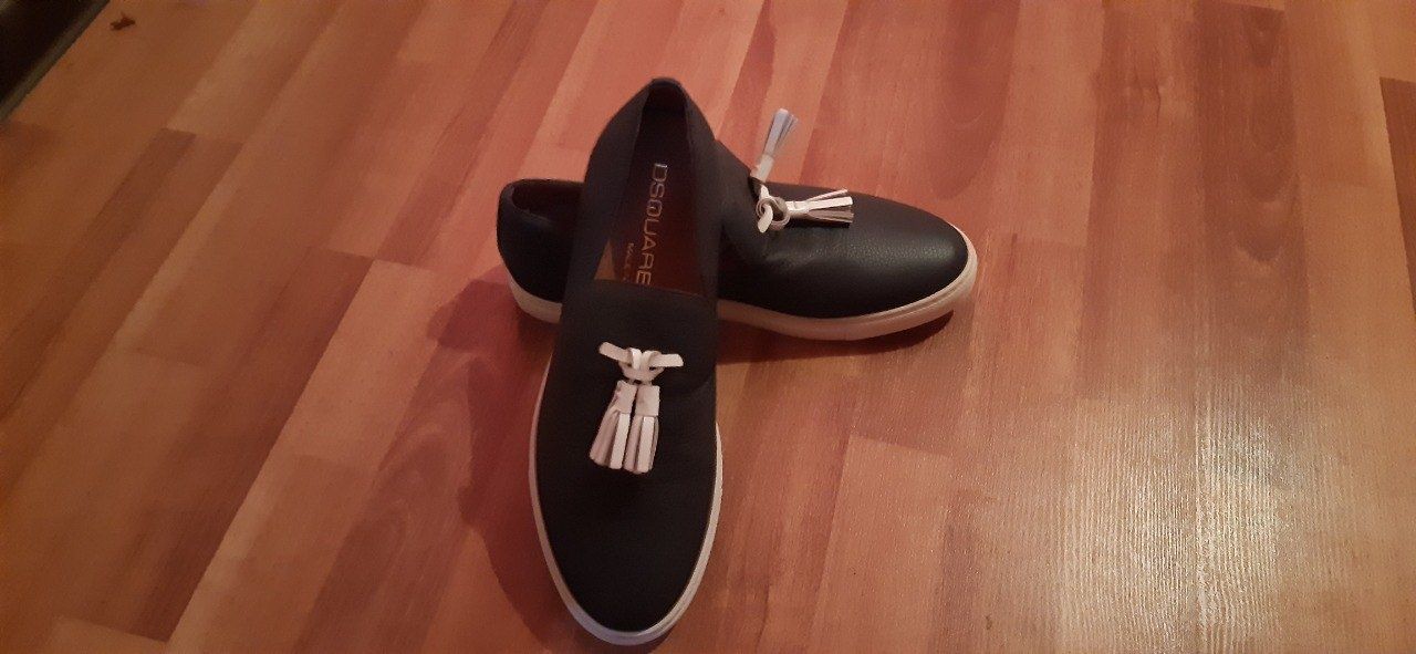 Дизайнерская мужская обувь, лофер от DSQUARED.