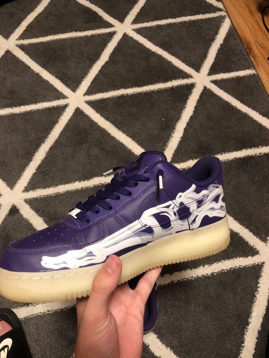 air force 1 skeleton