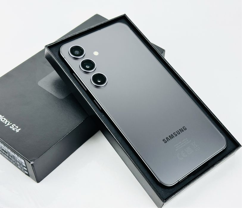 Samsung Galaxy S24 5G 256GB 12RAM Onyx Black Перфектен! Гаранция!