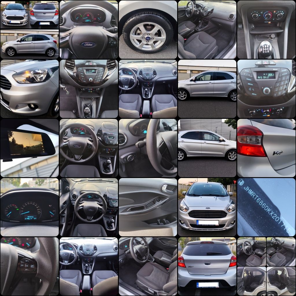 Ford KA+•2017•1.2i(Aspirat-4Cilindri)85CP•4 USI•84.000KM•IMPECABILA!