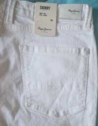 Нови снежно бели дънки Pepe Jeans