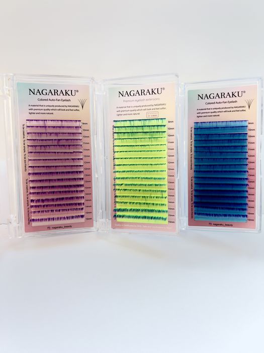 Мигли Нагараку обмре цветове лесно снопче (easy fan)