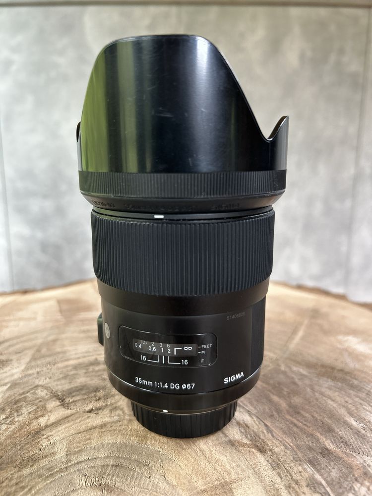 Vand obiectiv Sigma ART 35 mm f1,4 pentru Nikon