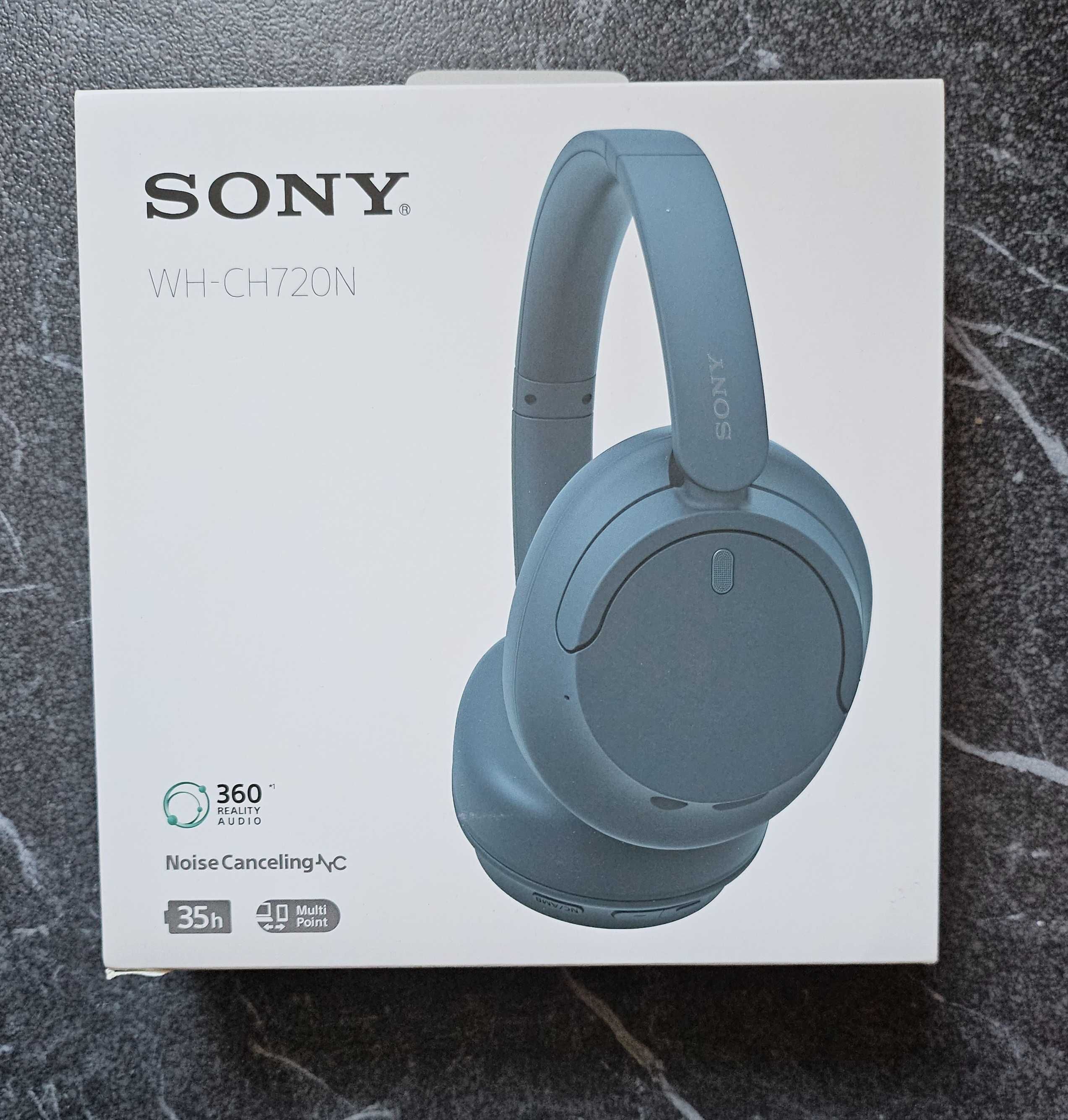 Нови Sony - WH-CH720, ANC, безжични слушалки