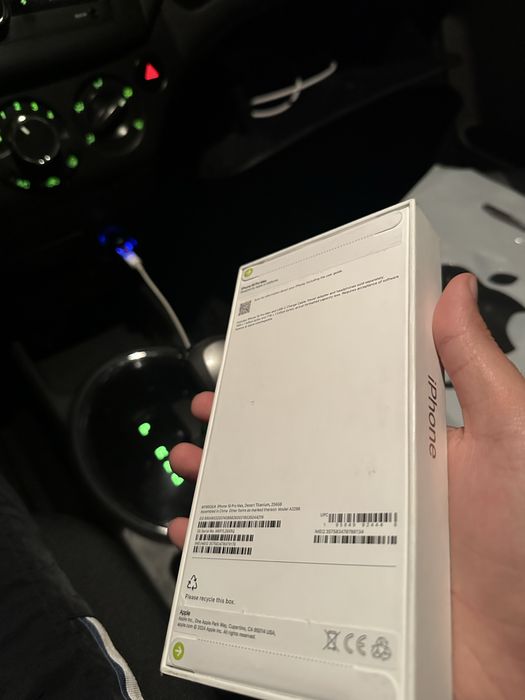 Iphone 16 pro max 256