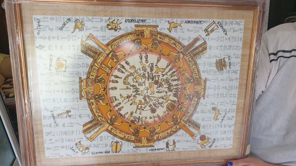 Египетски Папирус - Зодиакален Кръг