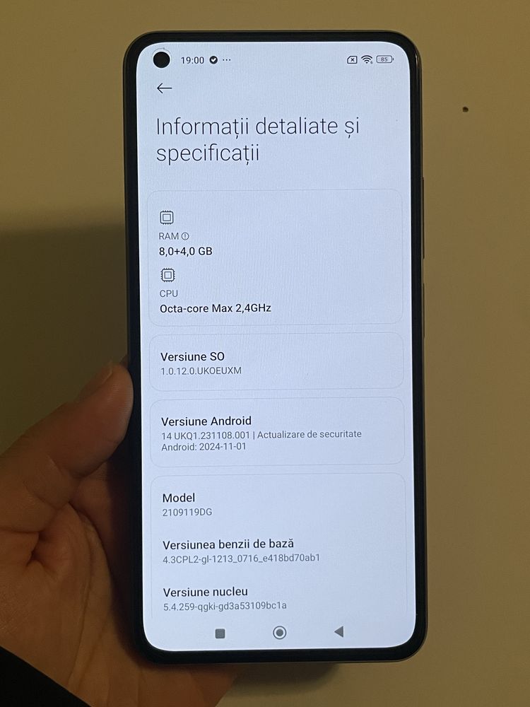 Vand/schimb Xiaomi 11 Lite 5G NE 128gb