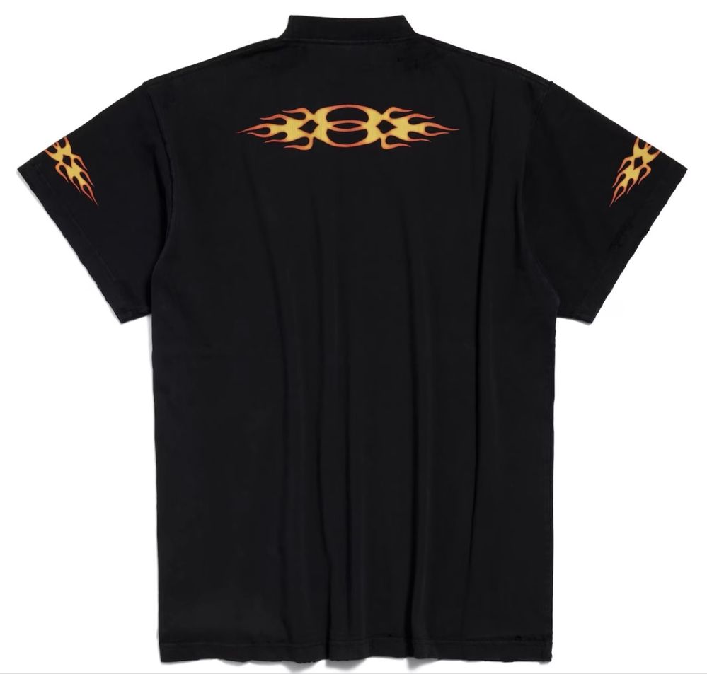 Balenciaga Burning Unity Тениска