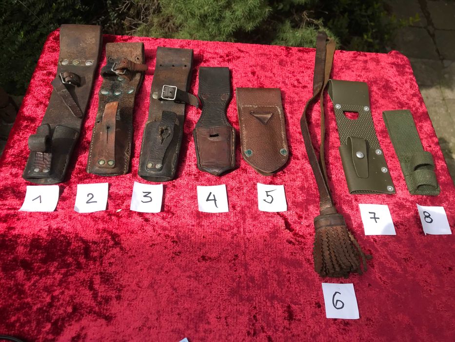 Колекция военни кобури кании колани