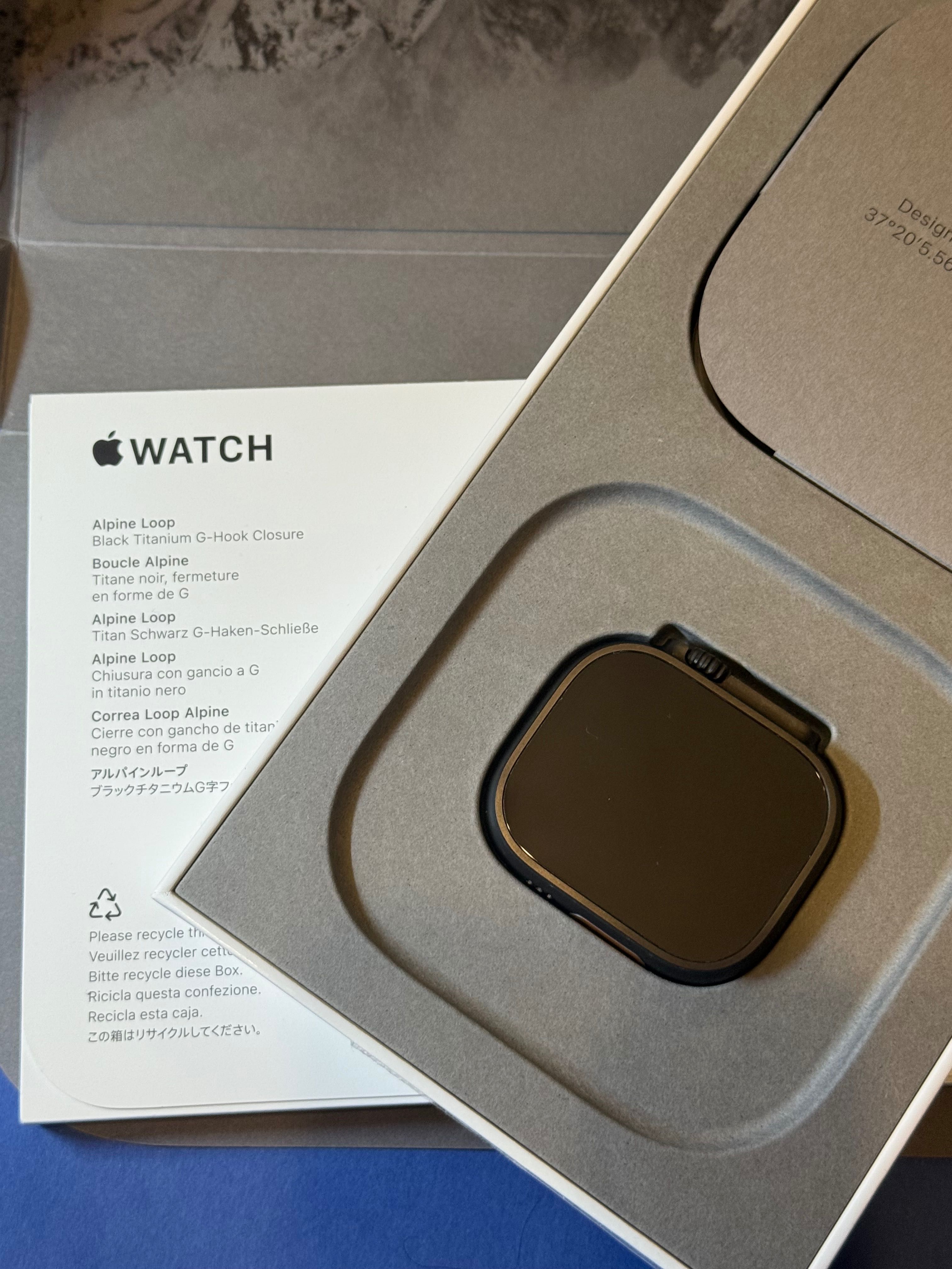 Apple Watch Ultra 2 49mm BLACK Titanium Гаранция