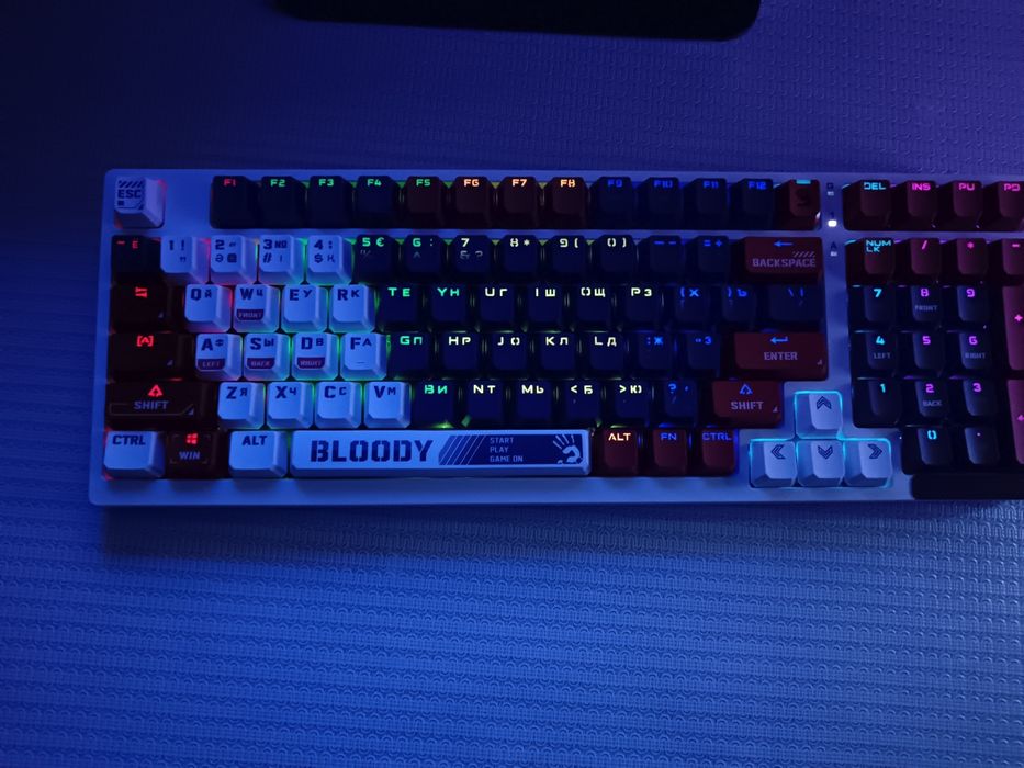 Bloody s98 клавиатура мех