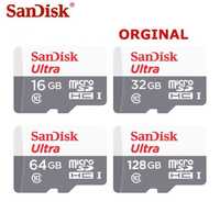 Карта память Fleshka Micro SD  Sandisk 16/32/64/128 GB  Гарантия есть!