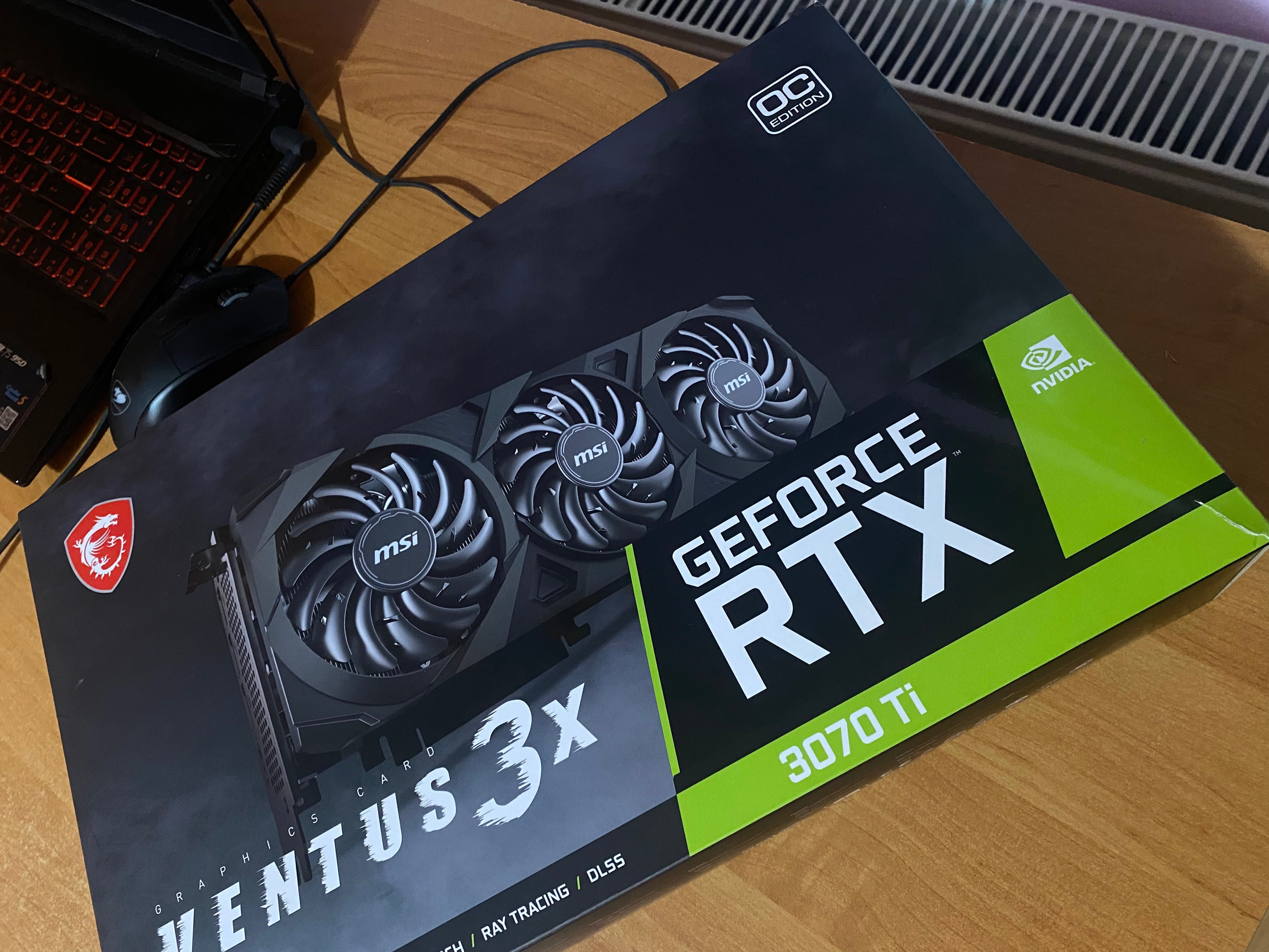 Видео карта MSI RTX 3070 Ti Ventus 3x 8G OC