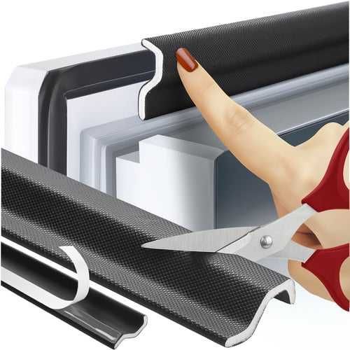 Banda etansare ferestre si usi, impermeabila, 400 x 2.1 cm, negru