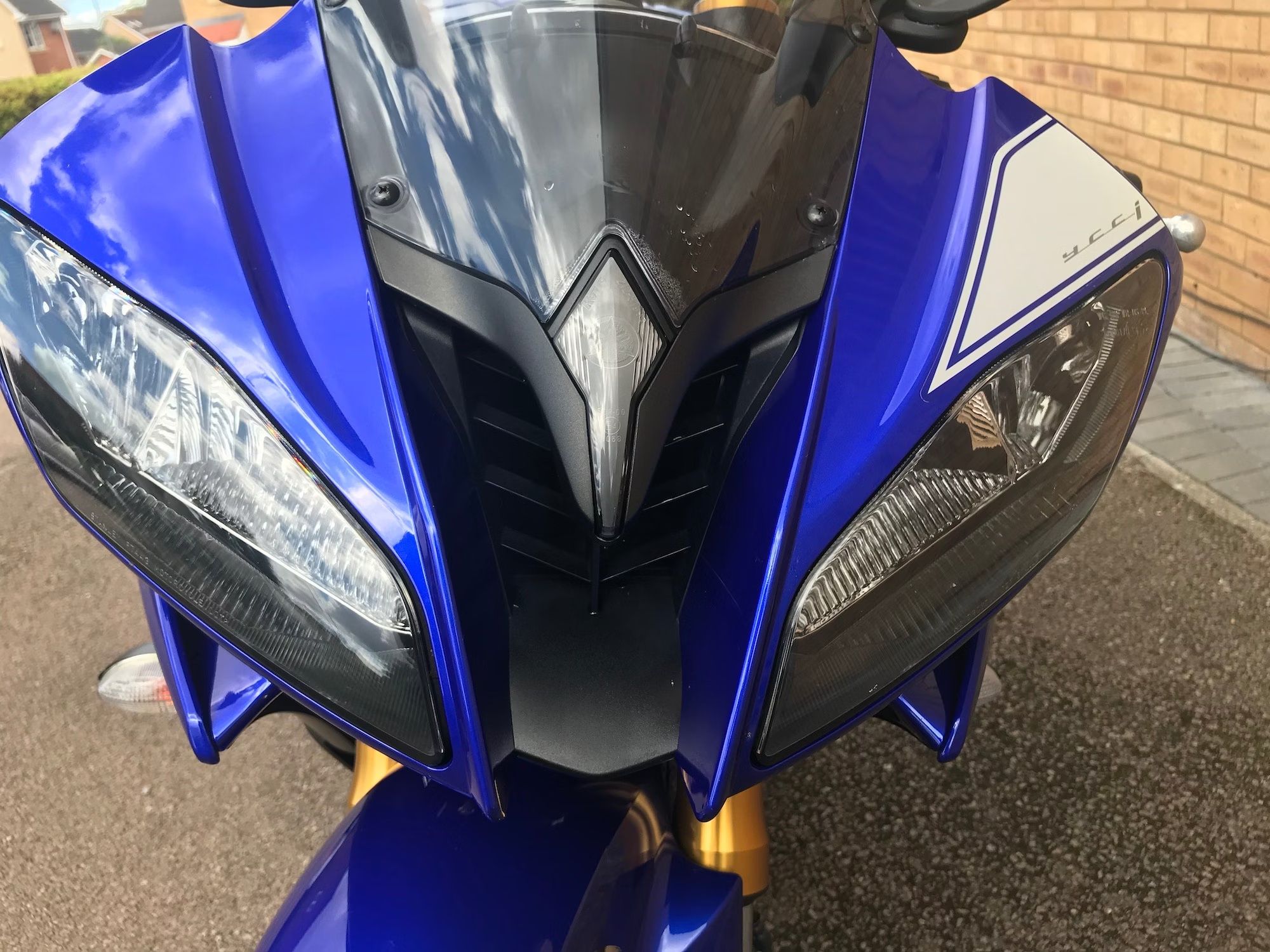 Yamaha R6 2009 на части
