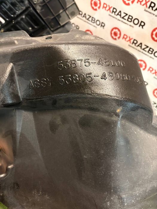 Подкрылники на тойота хайландер 2007/2013