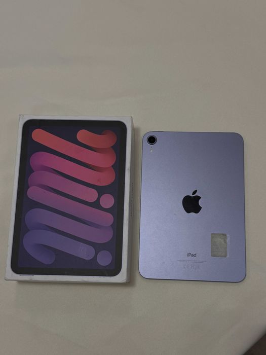 Apple iPad mini 6 (64 GB, Purple), Аккум - 92%