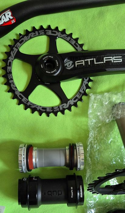 Нови Shimano, Sram, Ultegra, Prologo, Race face, RENTHAL FATBAR