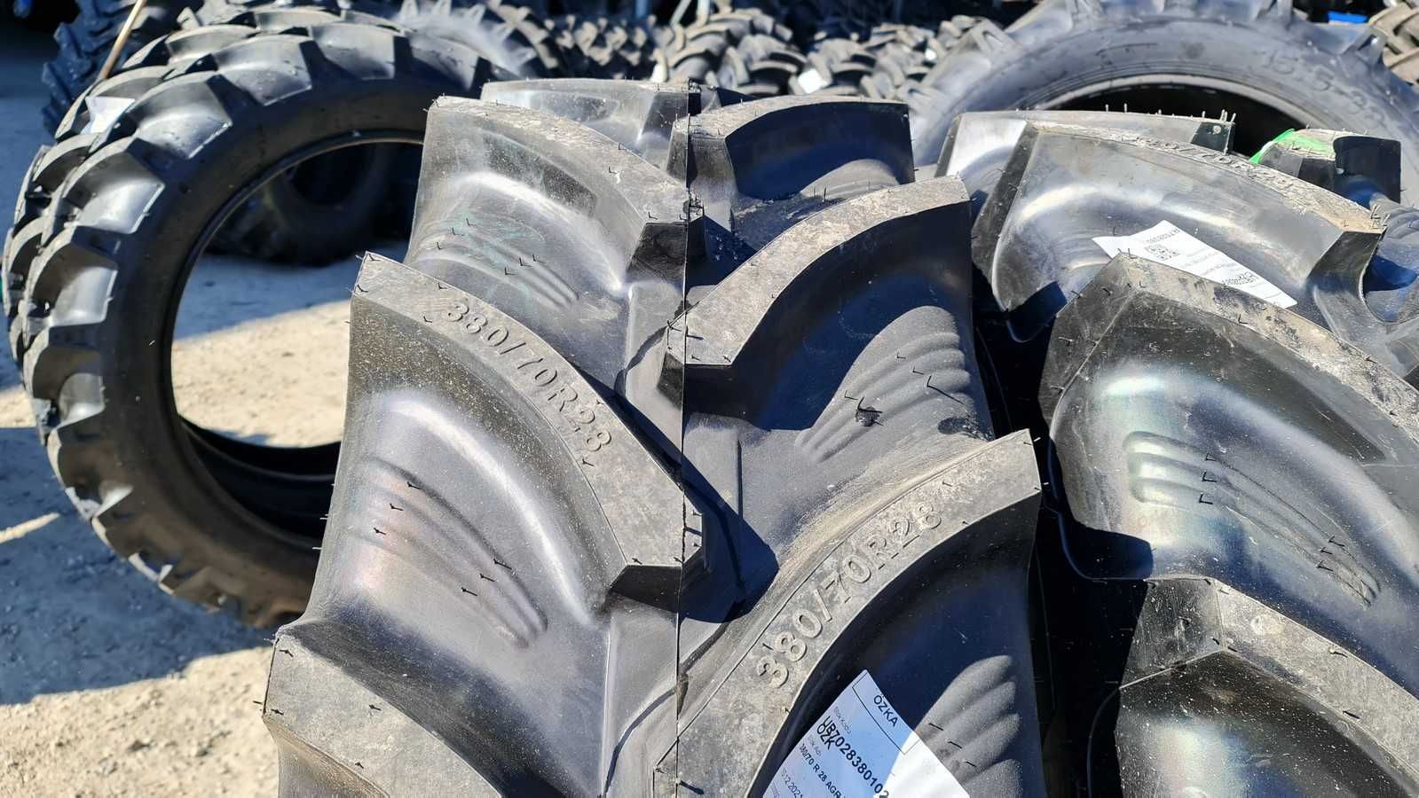 Anvelope noi OZKA 380/70R28 cauciucuri radiale tractor