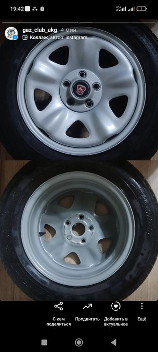 Летние колеса r15