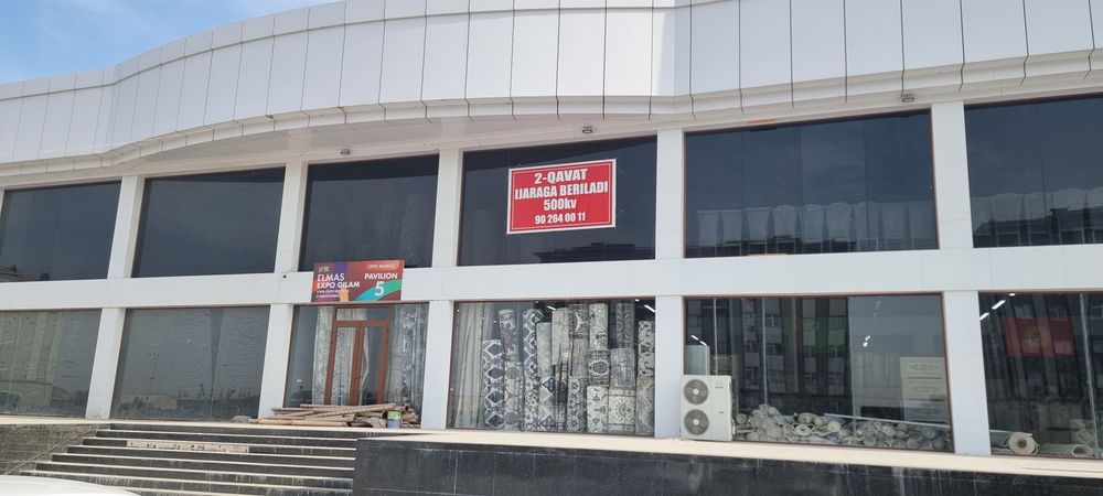 Bino 2 qavati 500 kv ga ega ijaraga beriladi.