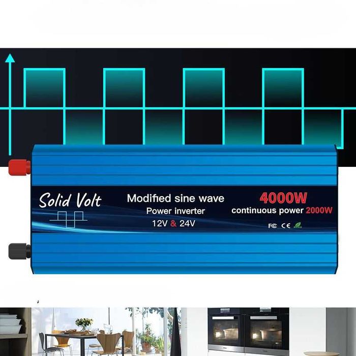 Invertor 2000W/4000W unda modificata, 12V si 24 V