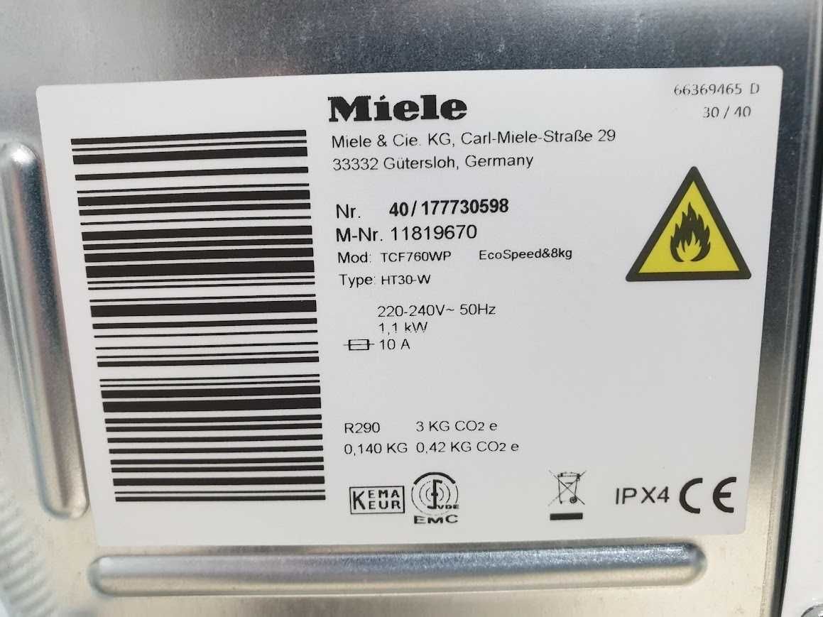 Wi-Fi - Miele T1 Сушилня с Термопомпа и Аларма Миеле 12м Гаранция