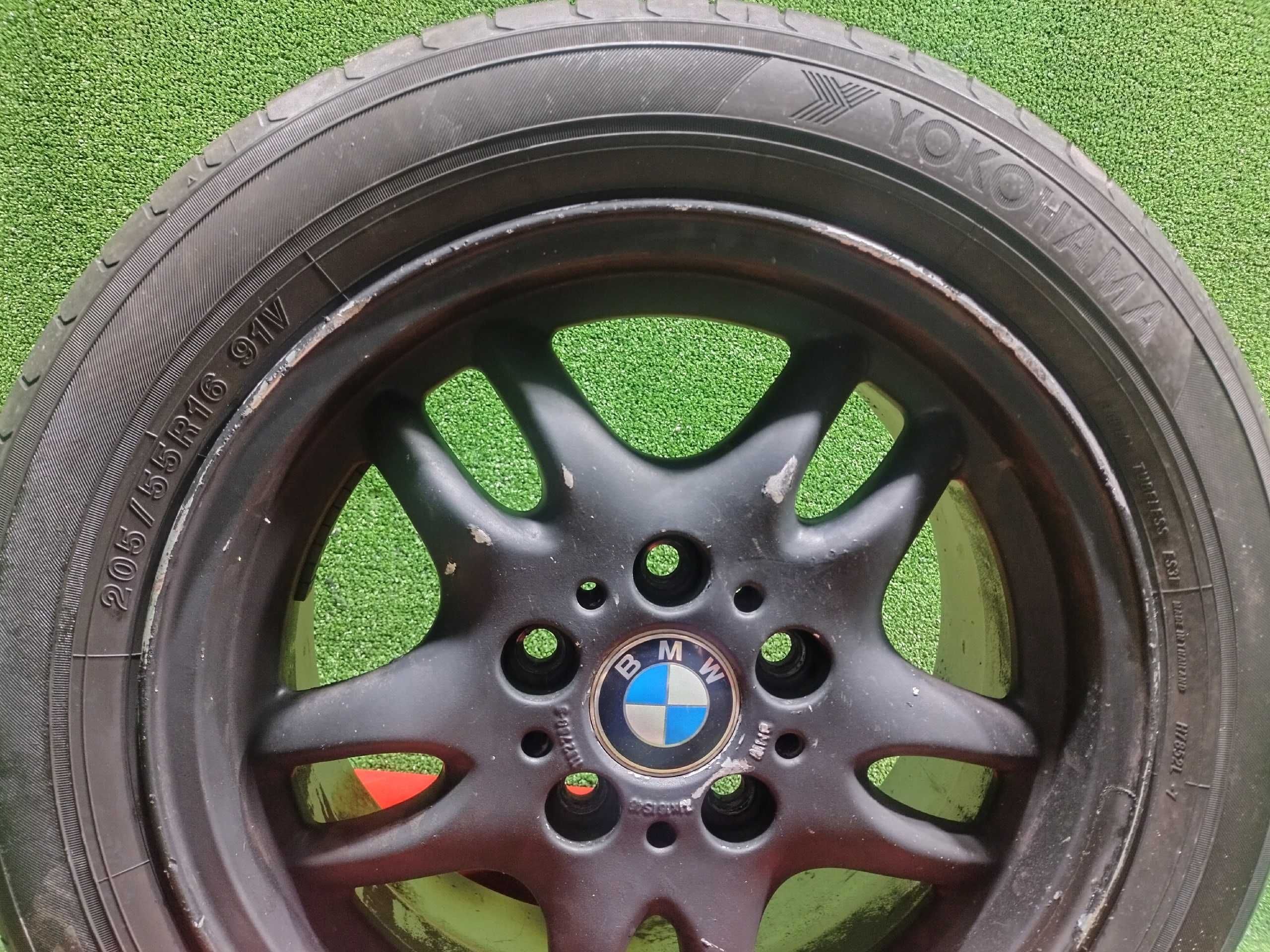 Продам Запаска Yokohama 205/55R16 7J ET46 5/120 на BMW 3 / 30 стиль