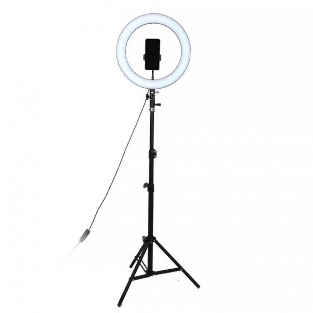 Комплект Led/Лед  ринг лампа с трипод - RING FILL LIGHT, 10 ИНЧА