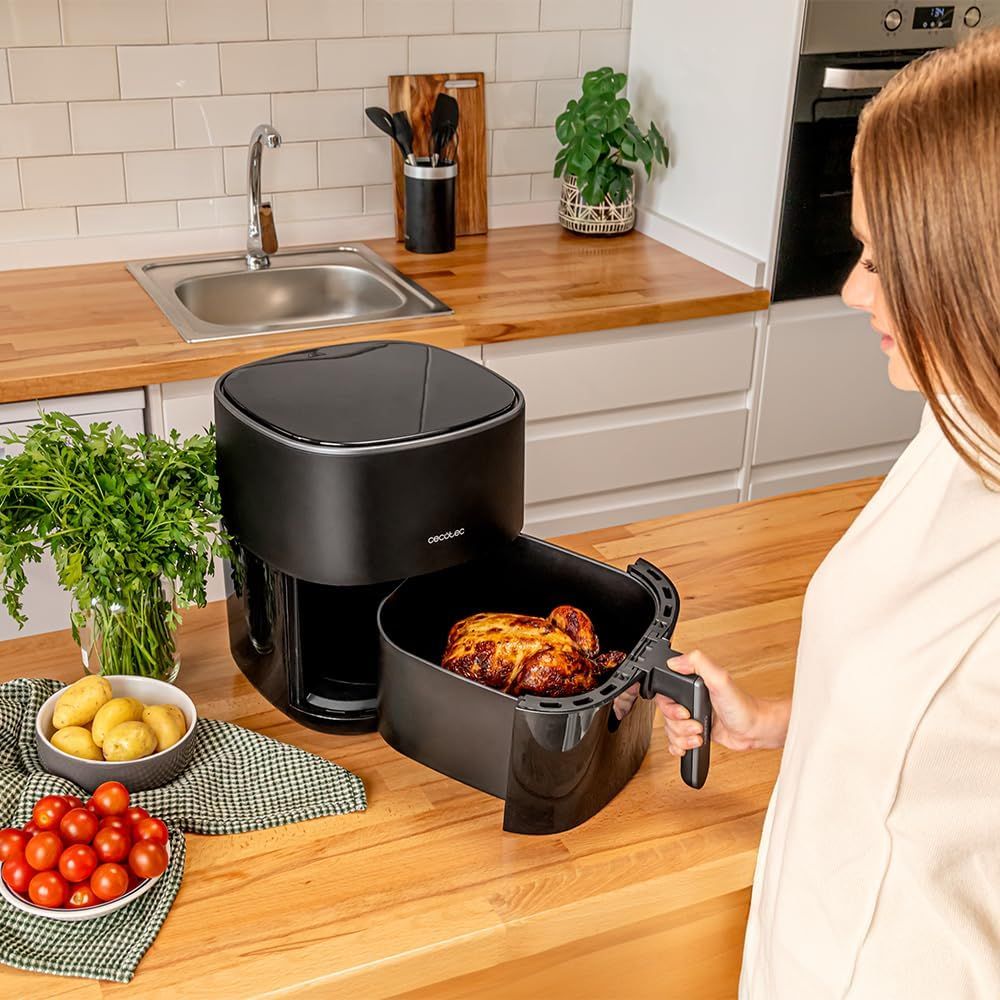 Friteuza aer cald 6.5L Cecotec 1700W, 12 programe | 049726