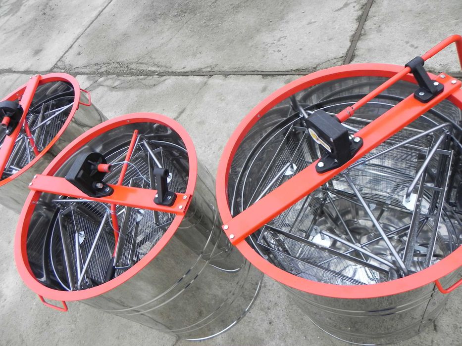 Centrifuga apicola patru 4 rame reversibila inox stors miere albine