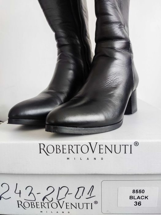 Ботуши Roberto Venuti Естествена кожа Нови 36 номер