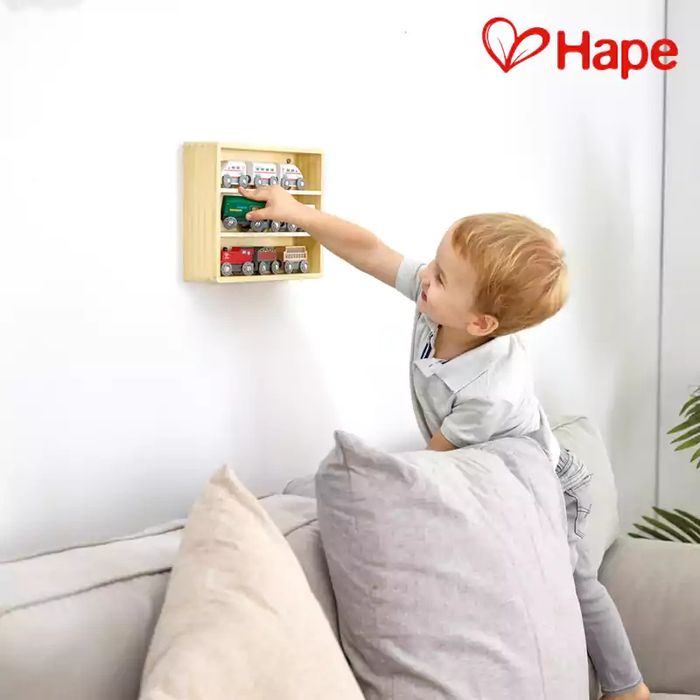 Дървен комплект влакчета и вагони Hape