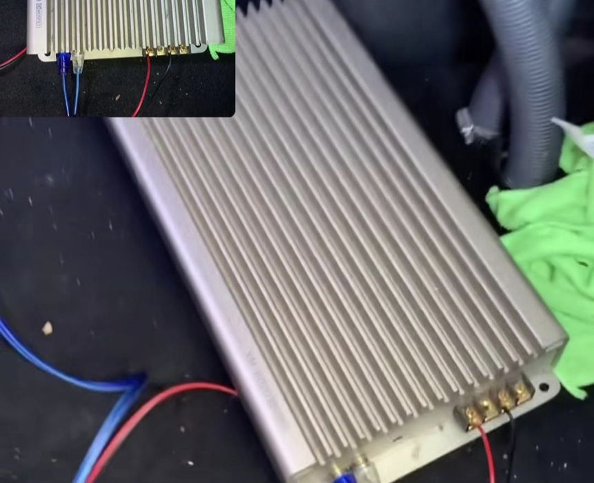 Subwoofer magnat + amplificator