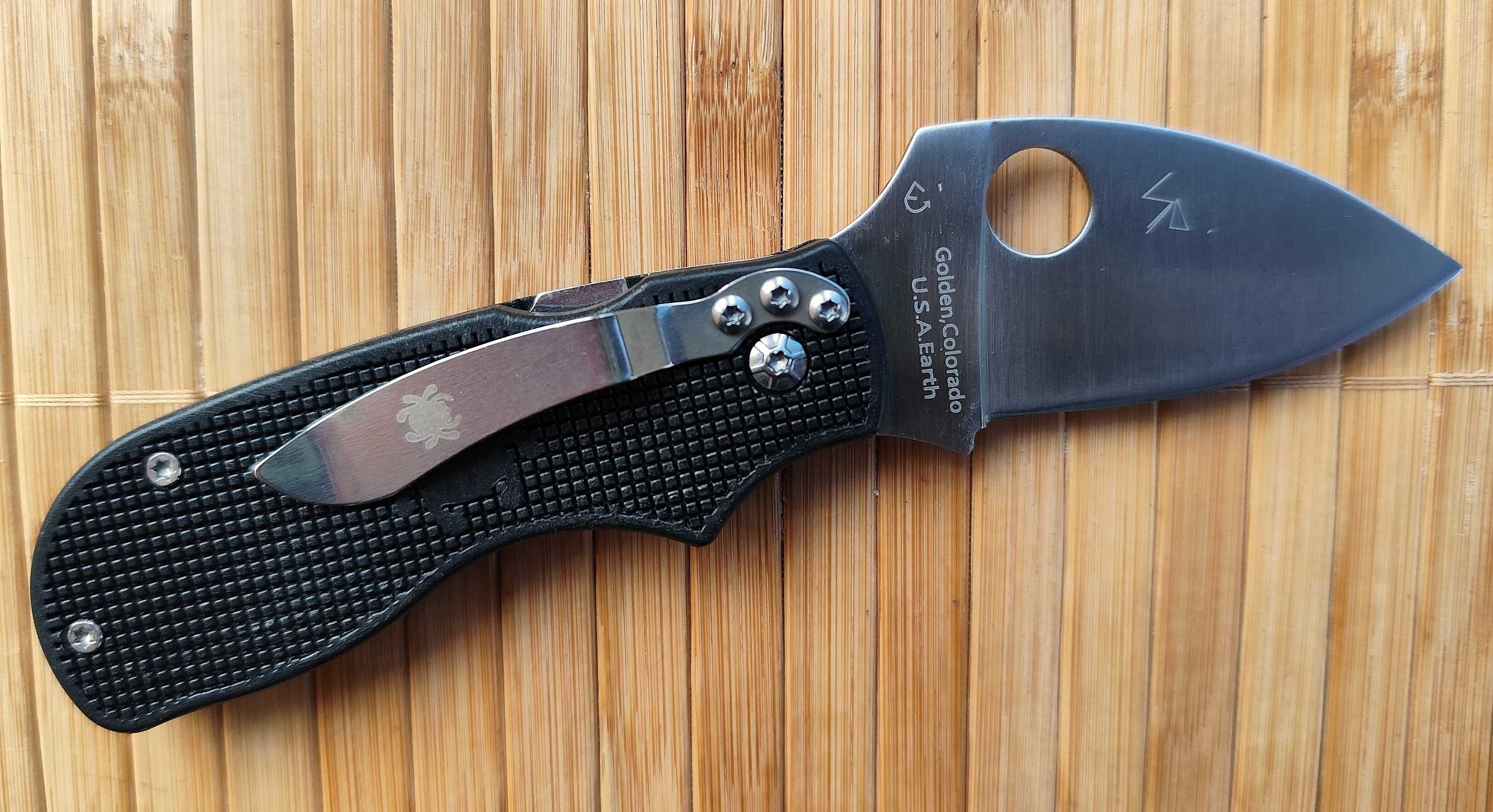 Сгъваем нож Spyderco Endura Emerson Wave / Spyderco N690Co