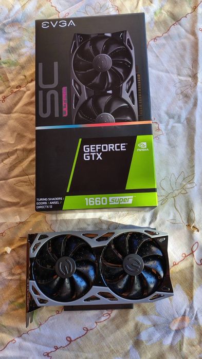 Evga 1660 super ultra gaiming видео карта нова