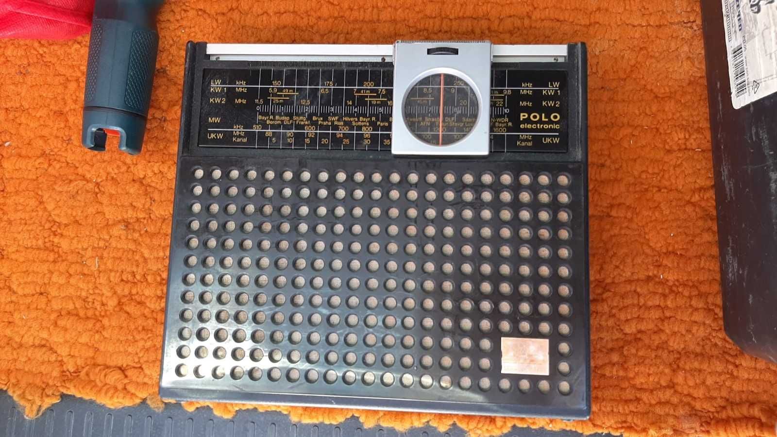 vintage-radio Blaupunkt-Sony-DVD casetofon-VEF Unitra Albatros