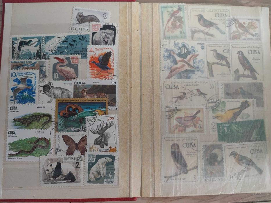 Два Немски класьора с марки