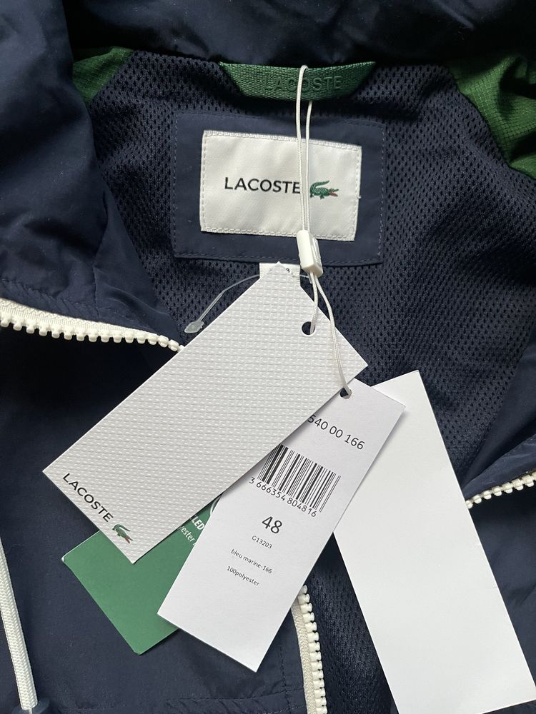 LACOSTE : Water Repellent Jacket - Ново 48/М - Оригинал