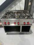 Masina de gatit / aragaz cu 6 arzatoare - linia 700- Italia -28.5kw