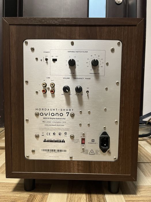 Subwoofer Mordaunt Short Aviano7